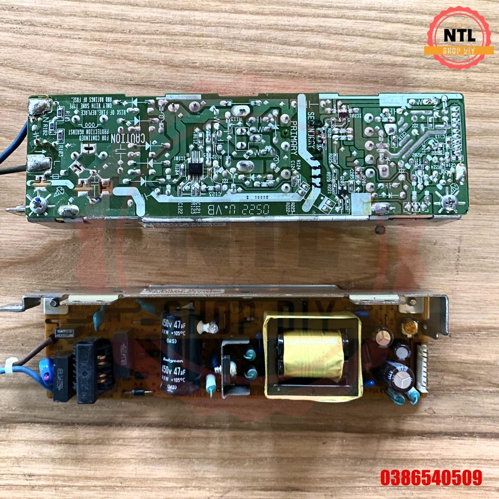 Nguồn 2 đầu ra 8V và 18-27V 5A cũ tháo máy không vỏ