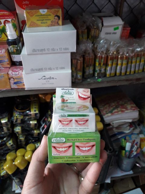 CAO TRẮNG RĂNG HERBAL CLOVE TOOTHPASTE