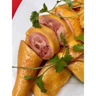 Gà ủ muối hoa tiêu/gà hun khói dai ngon nửa con đậm đà kèm nước chấm/ tiện lợi bữa nhậu, ăn liền