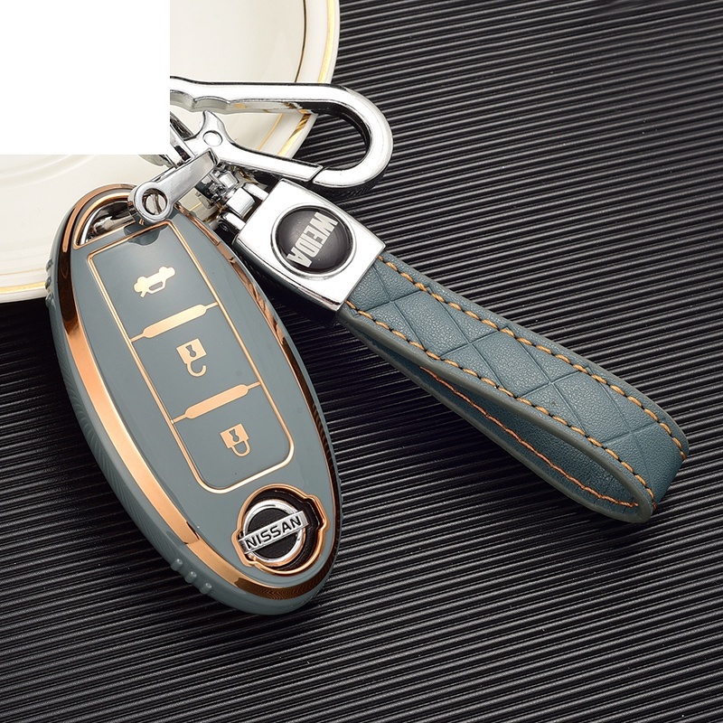 Vỏ Tpu Bảo Vệ Chìa Khóa Điều Khiển Từ Xa Cho Xe Hơi Nissan Almera Grand Livina