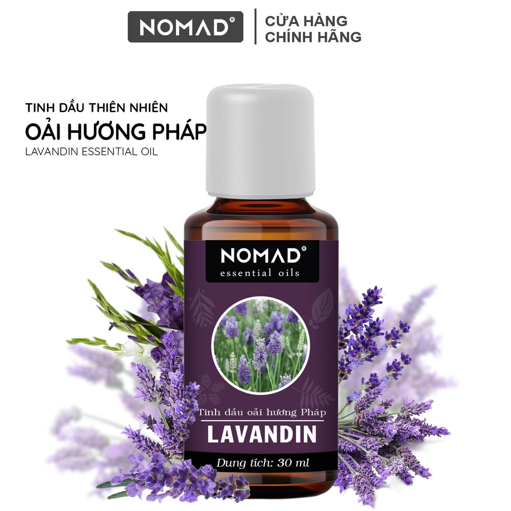 Tinh Dầu Oải Hương Pháp Nguyên Chất Cao Cấp Nomad Lavandin Essential Oil