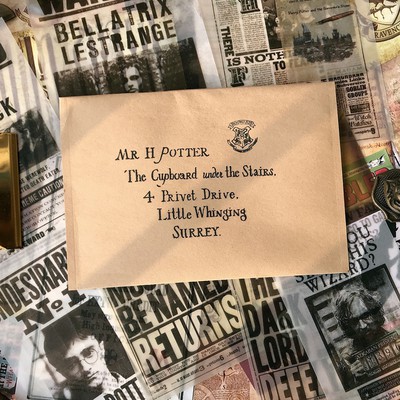13 mẫu Harry Potter theo phong cách retro dùng để trang trí sổ, notebook, bullet journal