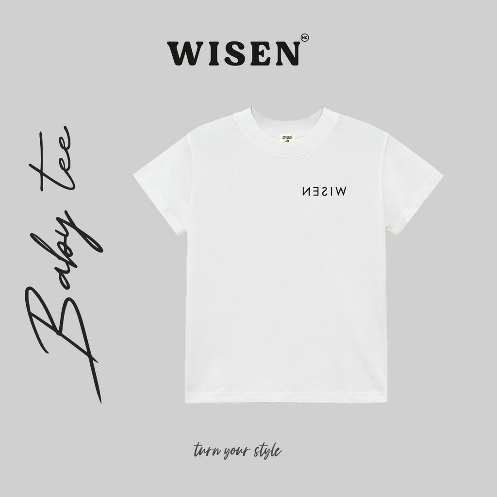 Áo Thun Baby Tee WISEN Phông Unisex Local Brand 100% Cotton Cao Cấp 2 Chiều Mẫu BASIC
