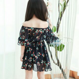 Đầm voan xinh cho bé ms27