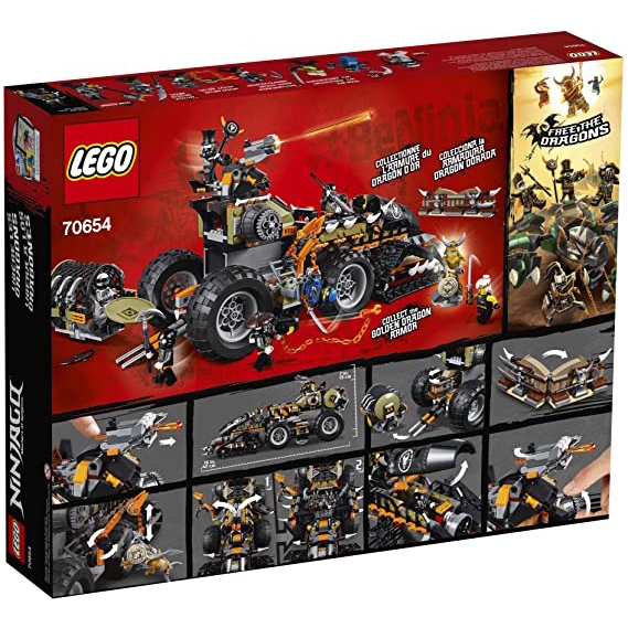 Hàng đặt - LEGO Ninjago 70654 - Pháo Đài Di Động Dieselnaut