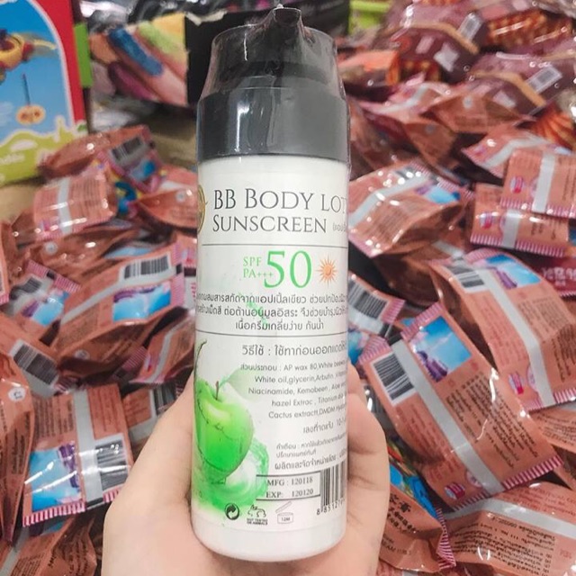 KEM BB BODY LOTION SUNSCREEN Shopee Việt Nam