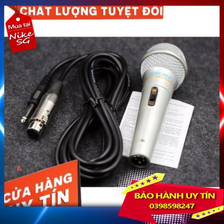 [ HOÀN XU ] Micro Karaoke XINGMA AK-319 – PROFESSIONAL DYNAMIC MICROPHONE - MÀU ĐEN