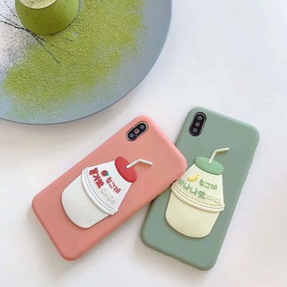 [IPHONE] Ốp Hàn Quốc - Sticker Trà Sữa Cute Cho Full Mã Iphone
