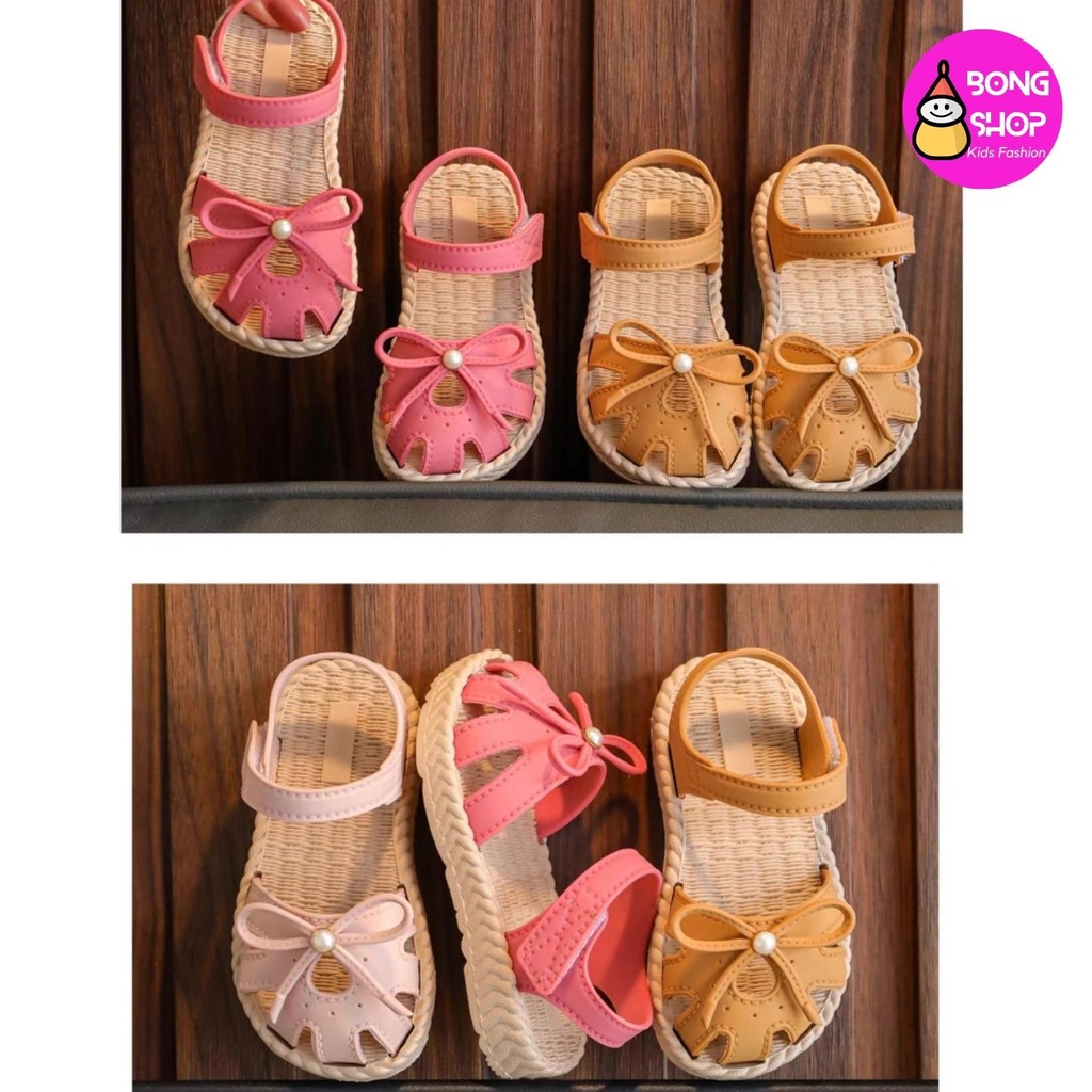 Giày sandal cao su dễ thương xinh xắn cho bé gái