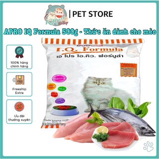Thức ăn hạt Apro IQ Formula dành cho mèo 500g - thức ăn hạt dinh dưỡng thumbnail