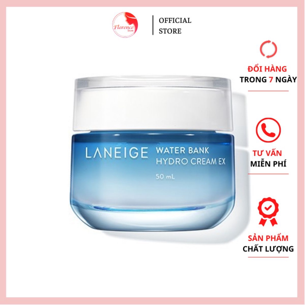 KEM DƯỠNG ẨM Cấp Nước Laneige Water Bank Hydro Cream EX 200ml +50ml