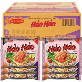 [Tối đa 2 thùng/1 đơn] Thùng 30 gói mì tôm Hảo Hảo, 3 miền, Kokomi, Omachi