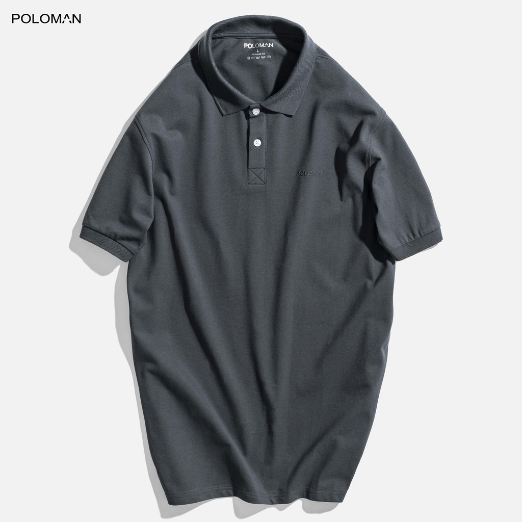 Áo thun POLO nam cổ bẻ BASIC CVC vải cá sấu Cotton trẻ trung 6 màu - HappyHow | BigBuy360 - bigbuy360.vn