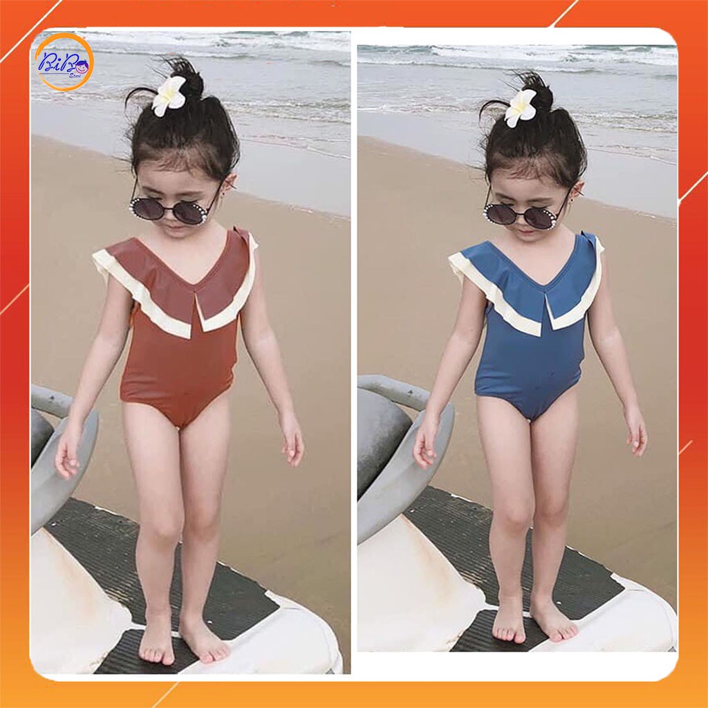 Đồ Bơi Cho Bé Gái Siêu Xinh, Bikini Đi Biển Cho Bé Gái Size 8-20Kg Chất Thun Lạnh BiBo Store