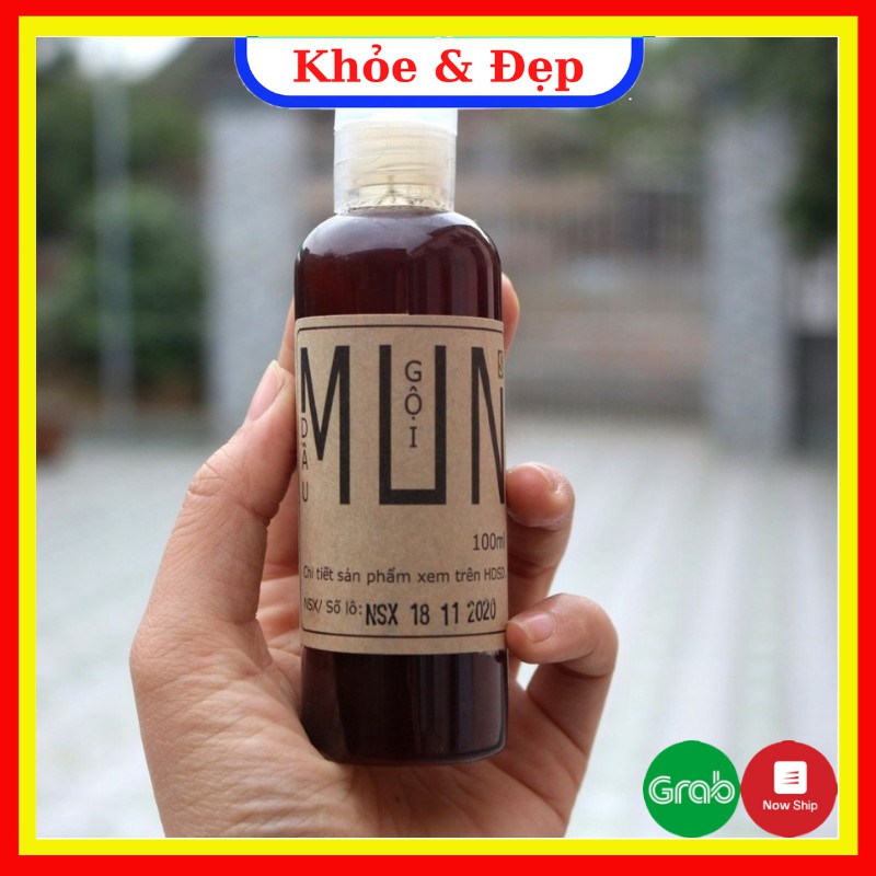 Dầu gội thảo dược Mun Giảm Rụng Tóc, giúp mọc tóc - Mun sinh dược 1 Lọ 100ml