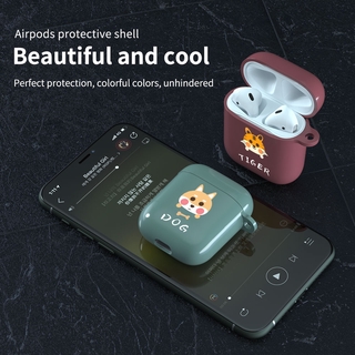 Vỏ Bảo Vệ Hộp Sạc Tai Nghe Airpods 1 / 2 Hình 12 Con Giáp Tùy Chọn Xinh Xắn