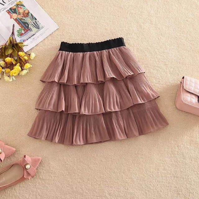 [Mã 11FASHIONSALE1 giảm 10K đơn 50K] Chân váy XOÈ 3 tầng ĐẬP LY, CẠP CHUN | BigBuy360 - bigbuy360.vn