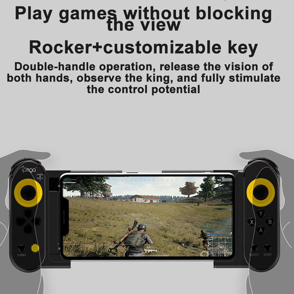[BIG SALE] PG-9167 Wireless 4.0 Mobile Games Controller Joystick For IOS/Android Smart Phone Tablet PC