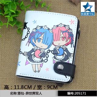 Anime Re Life In A Different World From Zero PU Wallet