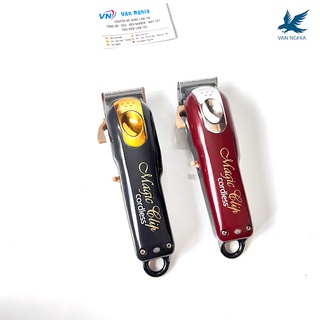 Bộ Tông Đơ Magic Clip Lưỡi Kép 8 Cữ Gá Thép Chuyên Fade