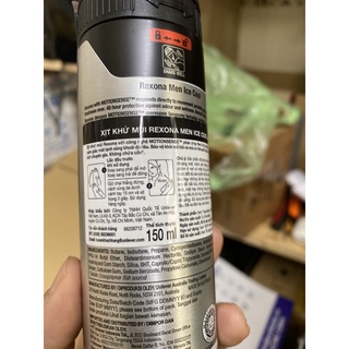 xịt khử mùi Rexona nữ nam200ml