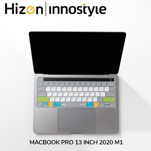 PHỦ PHÍM MACBOOK PRO 13” 2020 M1 INNOSTYLE (USA) KEYGUARD NAVIGATOR SHORTCUT