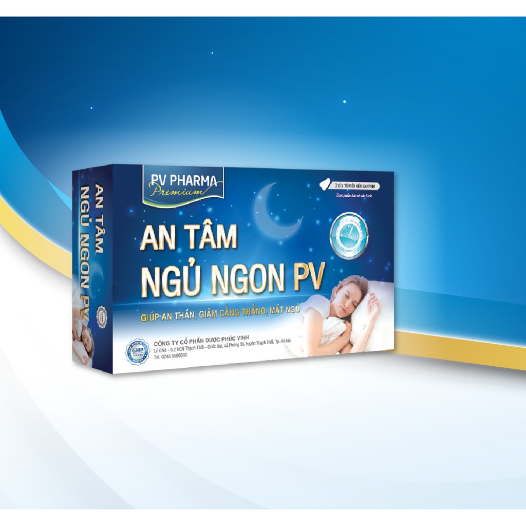 [SHOP CHÍNH HÃNG] AN TÂM NGỦ NGON PV - Giúp An Thần - Giảm Căng Thẳng - Mất Ngủ | BigBuy360 - bigbuy360.vn