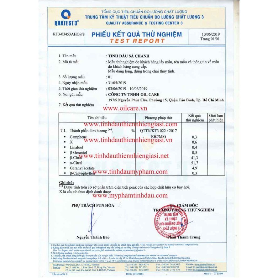 Tinh dầu Trầm Hương Thơm Phòng10ml