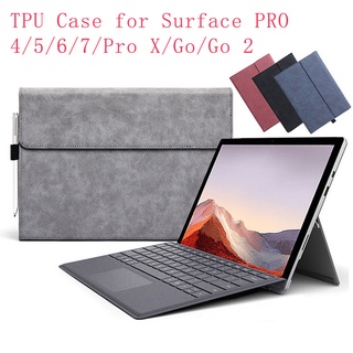Bao Da Máy Tính Bảng TPU Mềm Cho Microsoft Surface Pro 4 / 5 / 6 / 7 / Pro X / Go / Go 2