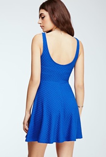 Đầm thun gân xoè nữ hiệu Forever21