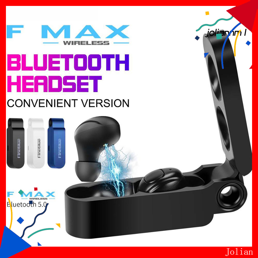 Tai Nghe Bluetooth 5.0 Không Dây Fineblue F Max Tws Kèm Hộp Sạc