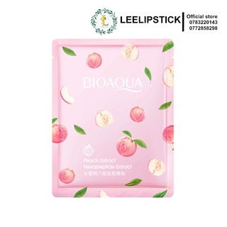 Mặt Nạ Đào BIOAQUA PEACH Trắng Da Dưỡng Ẩm Thu Nhỏ Lỗ Chân Lông