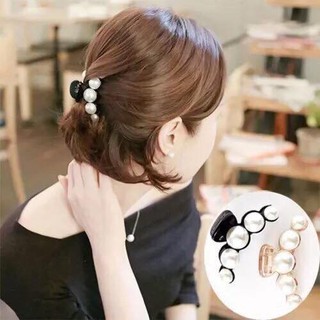 Cặp tóc đính ngọc trai phong cách hàn