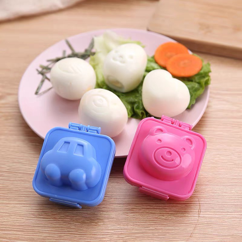 Set 6 khuôn bento tạo hình cơm, tạo hình trứng,làm bánh,làm thạch ngộ nghĩnh cho bé ăn dặm ngon miệng_CC