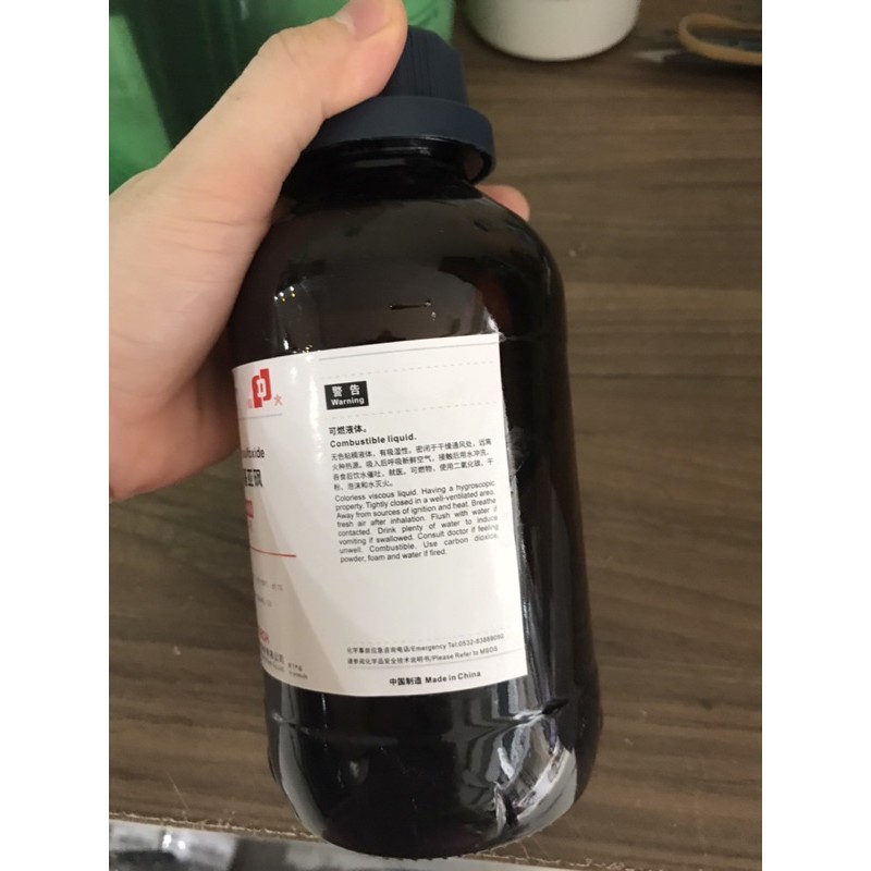 Hoá chất Dimethyl sulfoxide DMSO CAS 67-68-5 C2H6SO chai 500ml