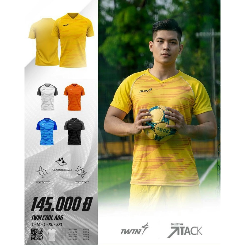 Bộ Quần  Áo Thể Thao Chính Hãng Iwin Cool A06 - Mẫu Mới Nhất 2022