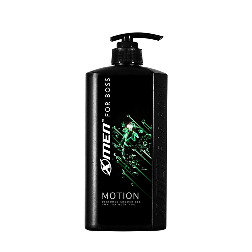 Combo 2 Xmen - Dầu gội X-Men for Boss Motion 650g + Xịt khử mùi X-Men for Boss Motion 150ml