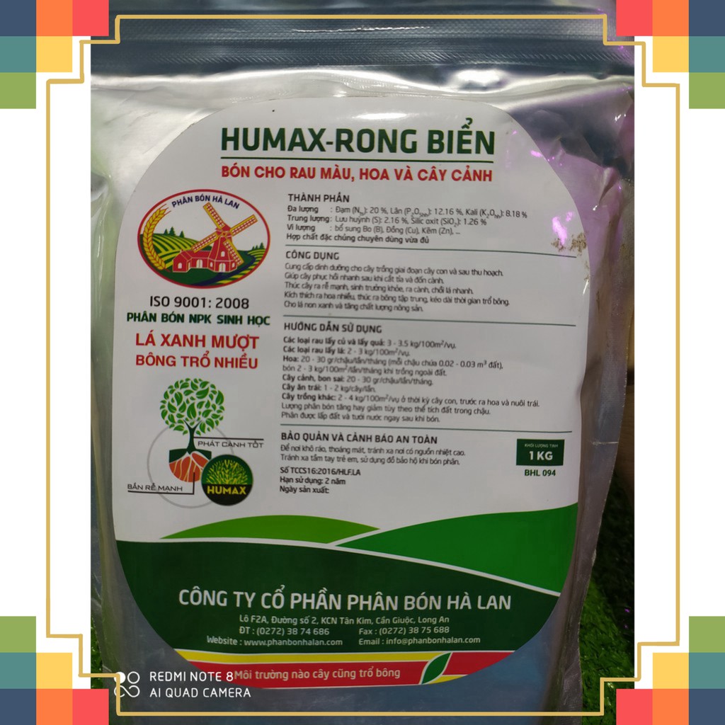 [Hàng có sẵn] HUMAX-RONG BiỂN-1kg