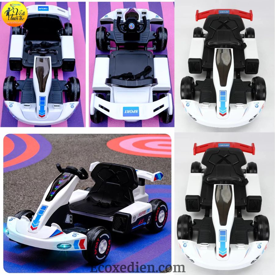 Ô tô điện trẻ em Kart8. Mẫu xe mới nhất hiện nay