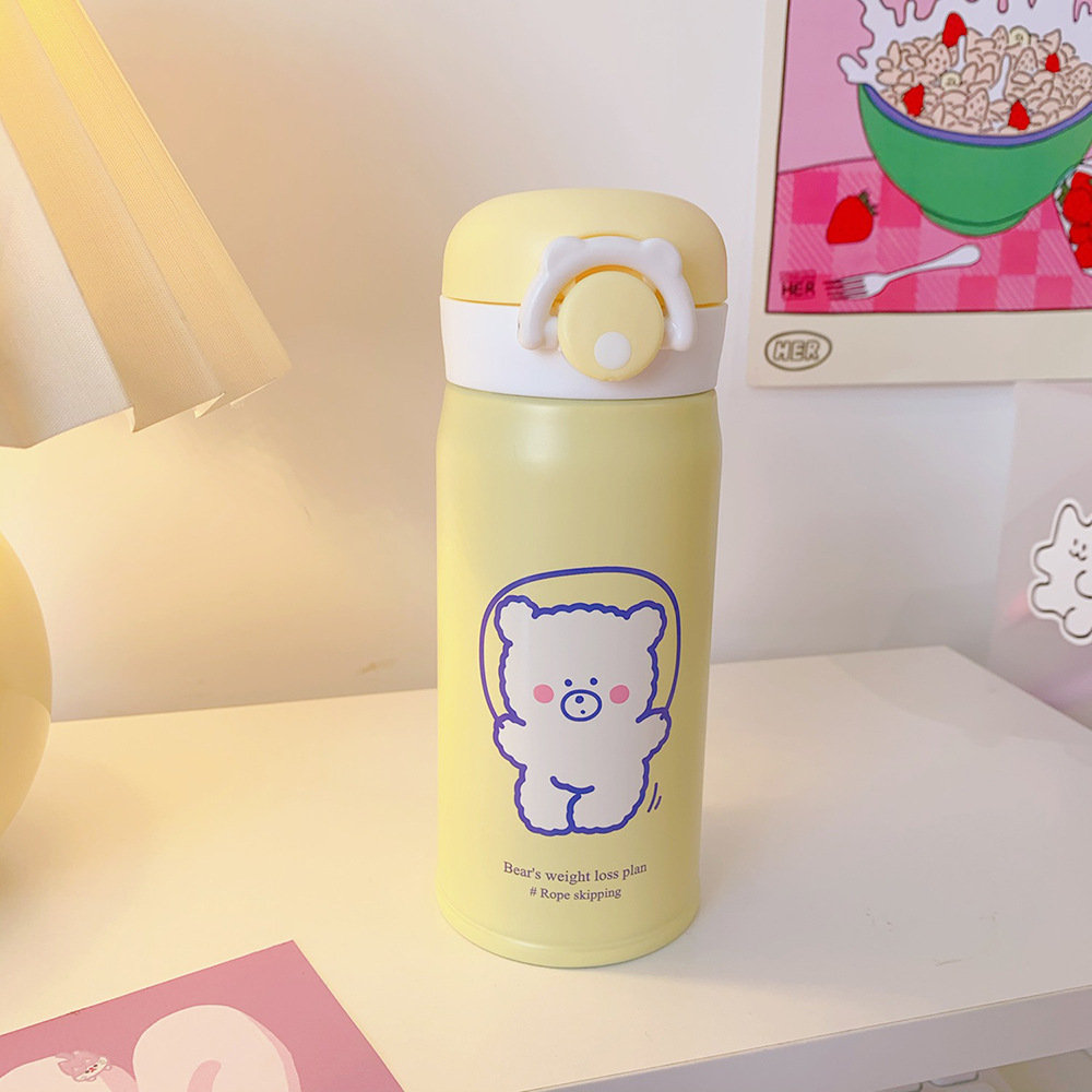 ♥Joy&Enjoy♥THERMOS Bình Nước Giữ Nhiệt Bằng Thép Không Gỉ 304 300ml