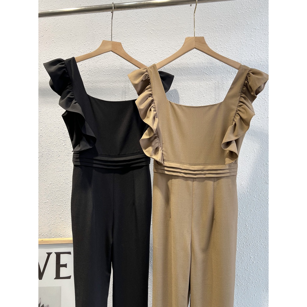 Áo liền quần xếp ly bèo vai , Peace House Clothing