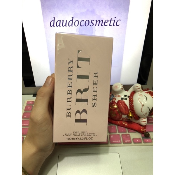 [ fullsize ] Nước hoa Burrberry Brit Sheer burberry EDT 100ml