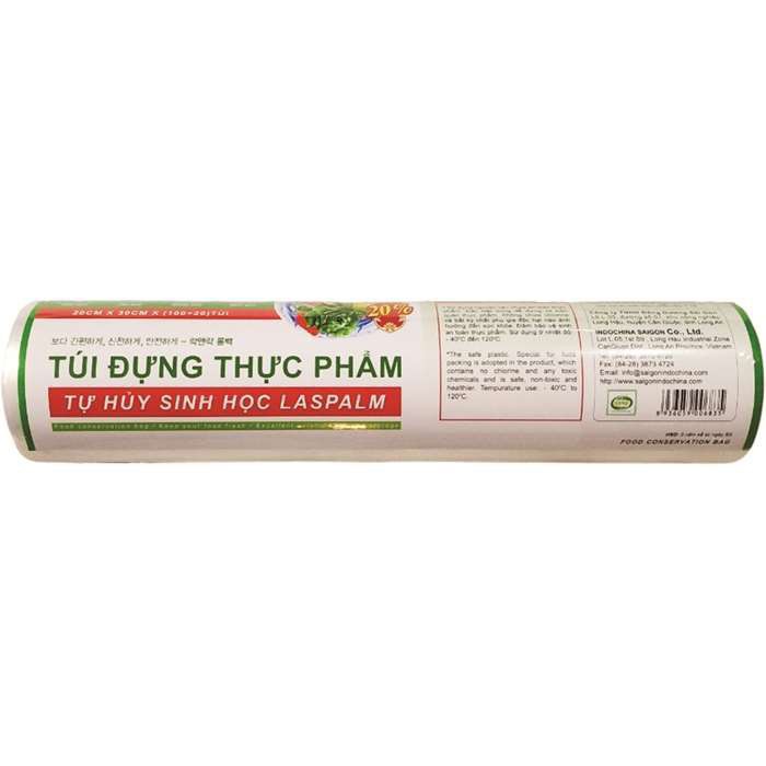 Túi Đựng Thực Phẩm Đồ Ăn Rau Củ Tự Hủy Sinh Học