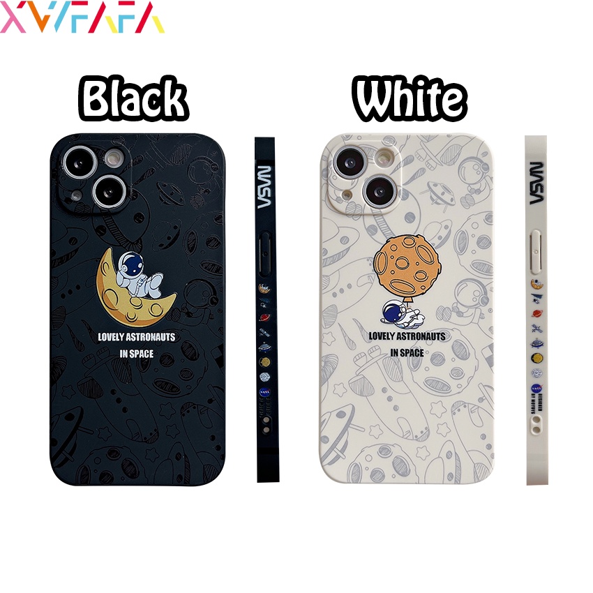 For Xiaomi Mi 10T 9T Pro 10T Lite Redmi K40 Pro+ K30 Pro Zoom K30i K30S K20 Cute Astronaut Soft Silicone Couple Case Anti-fall Back Cover