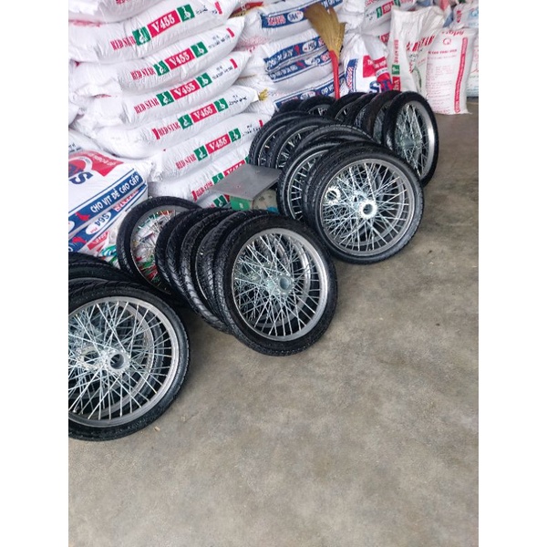 1 Cặp Bánh xe ba gác , xe máy ,xe lôi, kéo đẩy hàng 275-17 hàng chất lượng