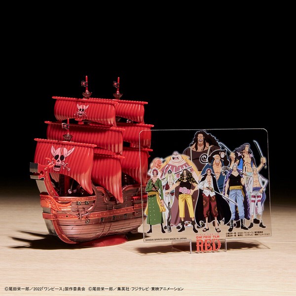 Mô hình lắp ráp ONE PIECE GRAND SHIP COLLECTION RED FORCE Commemorative color Ver. of “FILM RED&quot; 4573102640246 Bandai