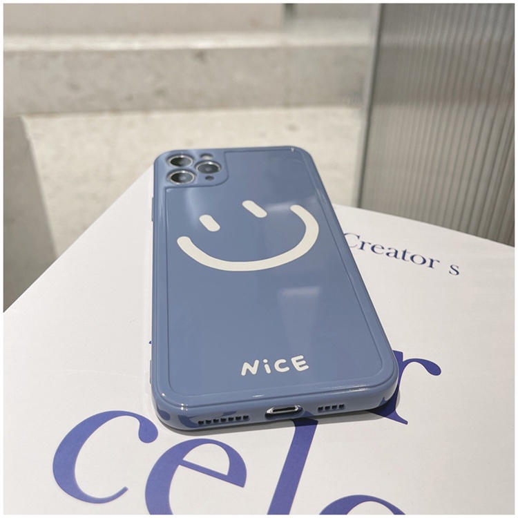 Ốp điện thoại họa tiết mặt cười cho iPhone 6 6plus 6s 6splus 7 7plus 8 8plus x xs xr xsmax 11 12 13 pro max plus promax | BigBuy360 - bigbuy360.vn