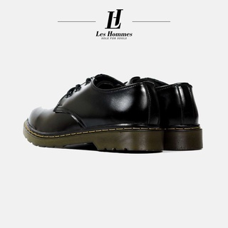Giày Công Sở Nam Đốc Da Cao Cấp Da Bóng Mũi Tròn Les Hommes LH12 Giày Tây Phong Cách Cực Đẹp