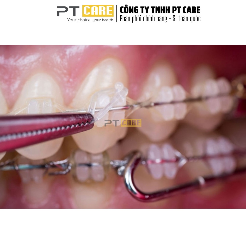 PT CARE | Bộ Dụng Cụ Tự Thay Thun Mắc Cài Niềng Răng Tại Nhà Chun Chỉnh Nha Tại Chỗ