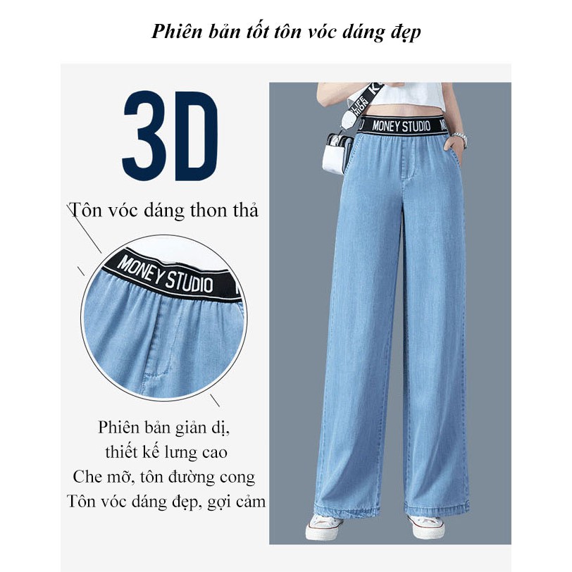 Quần Dài Lưng Cao Ống Rộng Phong Cách Hàn Quốc Cho Nữ | BigBuy360 - bigbuy360.vn